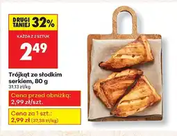 Biedronka Trójkąt ze słodkim serkiem, 80 g Biedronka oferta