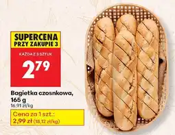 Biedronka Bagietka czosnkowa, 165 g Biedronka oferta