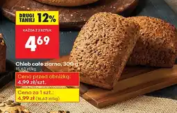 Biedronka Chleb całe ziarno, 300 g Biedronka oferta