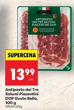Biedronka Antipasto dei Tre Salumi Piacentini DOP Gusto Bello oferta