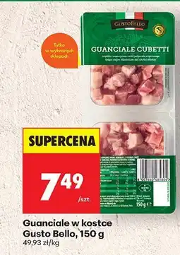 Biedronka Guanciale w kostce Gusto Bello, 150 g oferta