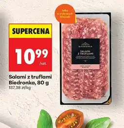 Biedronka Salami z truflami Biedronka, 80 g oferta