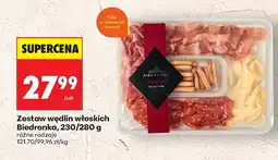 Biedronka Zestaw wędlin włoskich Biedronka, 230/280 g oferta