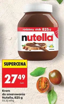 Biedronka Krem do smarowania Nutella, 825 g oferta