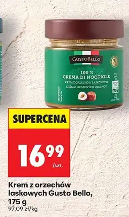 Biedronka Krem z orzechów laskowych Gusto Bello, 175 g oferta