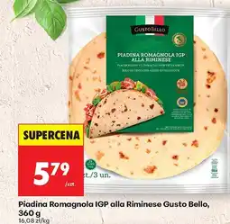 Biedronka Piadina Romagnola IGP alla Riminese Gusto Bello, 360 g oferta