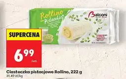Biedronka Ciasteczka pistacjowe Rollino, 222 g oferta