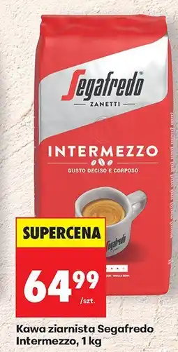 Biedronka Kawa ziarnista Segafredo Intermezzo, 1 kg oferta