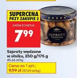 Biedronka Szproty wędzone w słoiku Marinero oferta