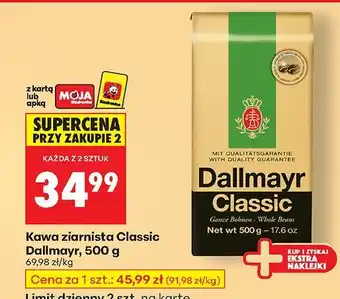 Kawa ziarnista Dallmayr Classic, 500 g