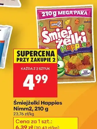 Biedronka Śmiejżelki Happies Nimm2, 210 g oferta