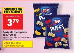 Biedronka Prażynki Nietoperze Top, 100 g oferta