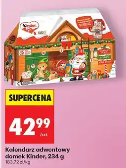 Biedronka Kalendarz adwentowy domek Kinder, 234 g oferta