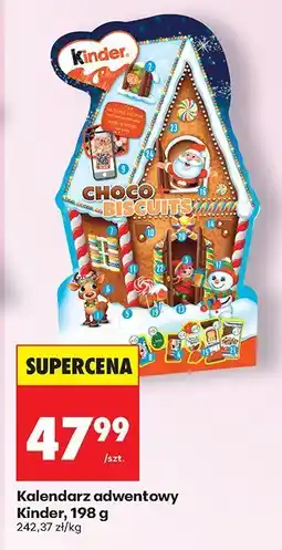 Biedronka Kalendarz adwentowy Kinder, 198 g oferta