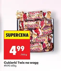 Biedronka Cukierki Twix na wagę oferta