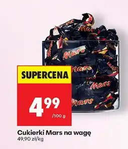 Biedronka Cukierki Mars na wagę oferta
