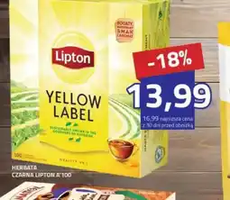 Hildebrandt Herbata Czarna Lipton Yellow Label oferta