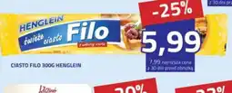 Hildebrandt Ciasto Filo Henglein oferta