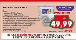 Kaufland Kołdra elegance 160 x 200 cm John Cotton oferta