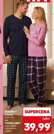 Kaufland Piżama męska m-xl Townland oferta