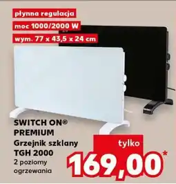 Kaufland Grzejnik szklany tgh 2000 Switch On oferta