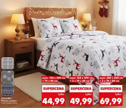 Kaufland Komplet pościeli z polaru 200 x 220 cm + 2 70 80 Liv & Bo oferta