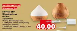Kaufland Dyfuzor zapachowy ultradźwiękowy Switch On oferta
