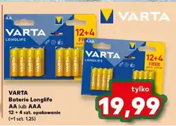 Kaufland Baterie aaa Varta Longlife oferta