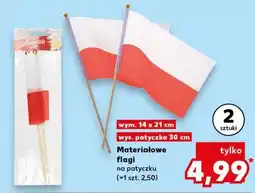 Kaufland Flaga na patyczku oferta