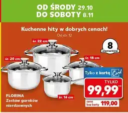 Kaufland Komplet garnków nierdzewnych Florina (Florentyna) oferta