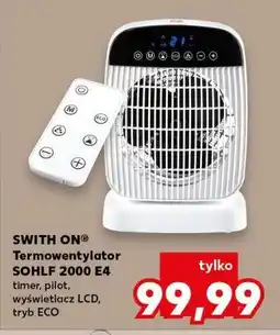 Kaufland Termowentylator 2000w Switch On oferta