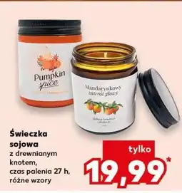 Kaufland Świeczka sojowa pumpkin spice oferta