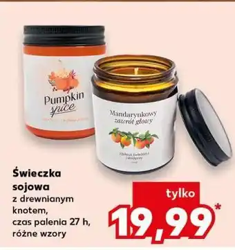 Kaufland Świeczka sojowa pumpkin spice oferta