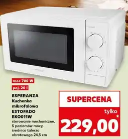 Kaufland Kuchenka mikrofalowa eko011w Esperanza oferta