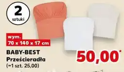 Kaufland Prześcieradło 70 x 140 17 cm Babybest oferta