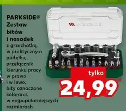 Kaufland Zestaw bitów i nasadek Parkside oferta