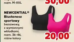 Kaufland Biustonosz sportowy 36-46 Newcential oferta