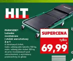 Kaufland Leżanka montażowa Parkside oferta