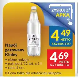 Makro Napój gazowany Kinley oferta