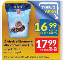 Makro Żwirek silikonowy dla kotów Fine Life oferta