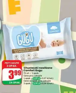 Dino Chusteczki nawilżane Comfort Gugu oferta
