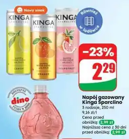 Dino Napój gazowany Kinga Sparclino oferta