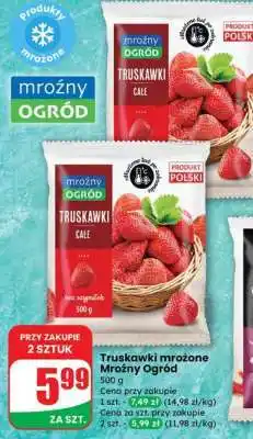Dino Truskawki mrożone Mrożny Ogród oferta