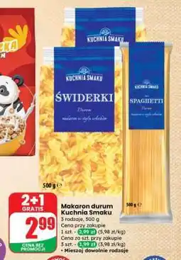 Dino Makaron durum Kuchnia Smaku oferta