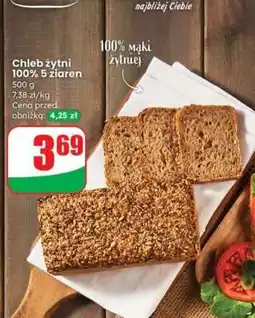 Dino Chleb żytni 100% 5 ziaren oferta