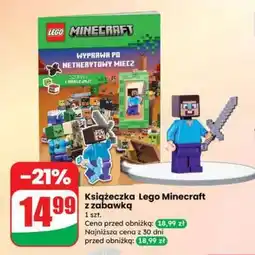 Dino Książeczka Lego Minecraft z zabawką oferta
