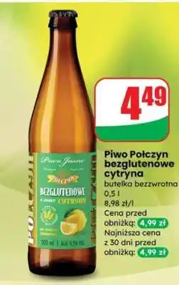 Dino Piwo Połczyn bezglutenowe cytryna oferta