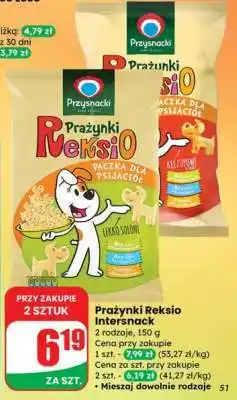 Dino Prażynki Reksio Intersnack oferta