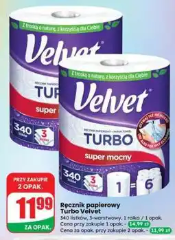 Dino Ręcznik papierowy Turbo Velvet oferta