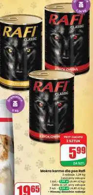 Dino Mokra karma dla psa Rafi oferta